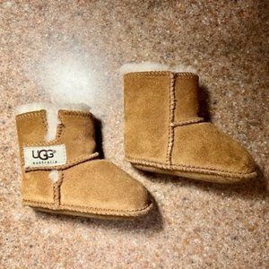 Ugg Unisex Erin Baby Booties - Chestnut - Size S (6-12 Months)